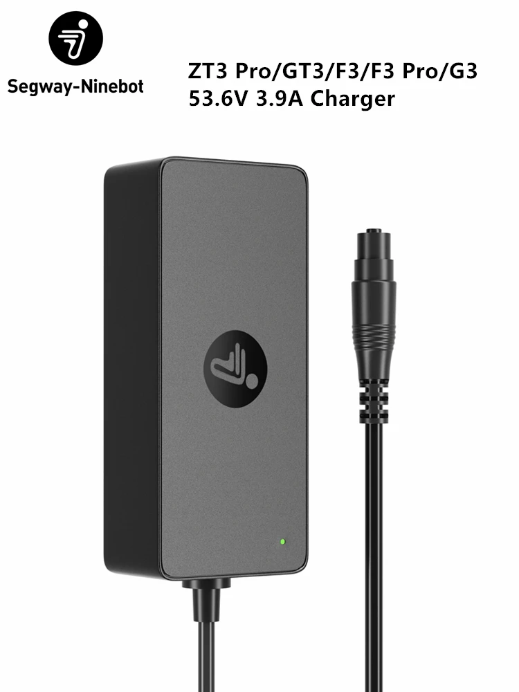 EU-Lager 53,6V 3,9A 210W Ladegerät für Ninebot by Segway Max G3/ZT3 Pro/GT3/F3/F3 Pro Smart Elektroroller Netzteil-Adapter