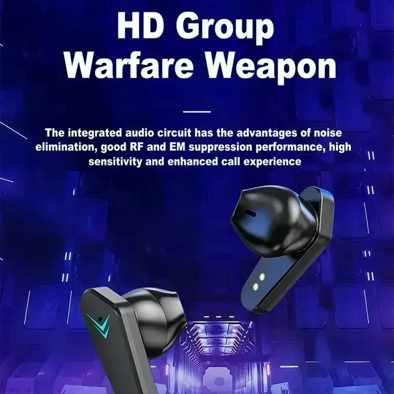 X15 TWS سماعات أذن للألعاب سماعات بلوتوث لاسلكية مع ميكروفون 9D ستيريو موسيقى HiFi سماعة للاعبين