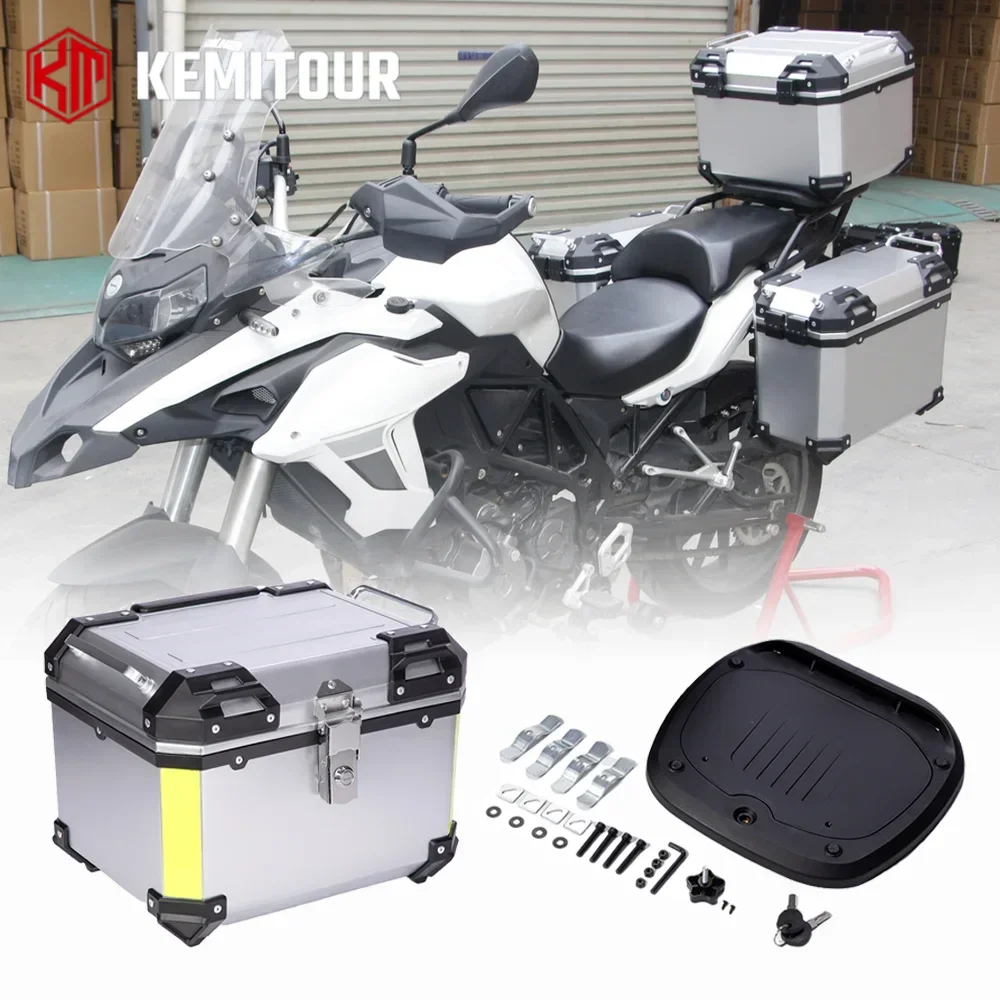 Universal Tail Rack Box 45L For Honda Africa Twin CRF 1000L NC700 750 For Triumph For Ducati For BMW ADV Motorcycle Accessories