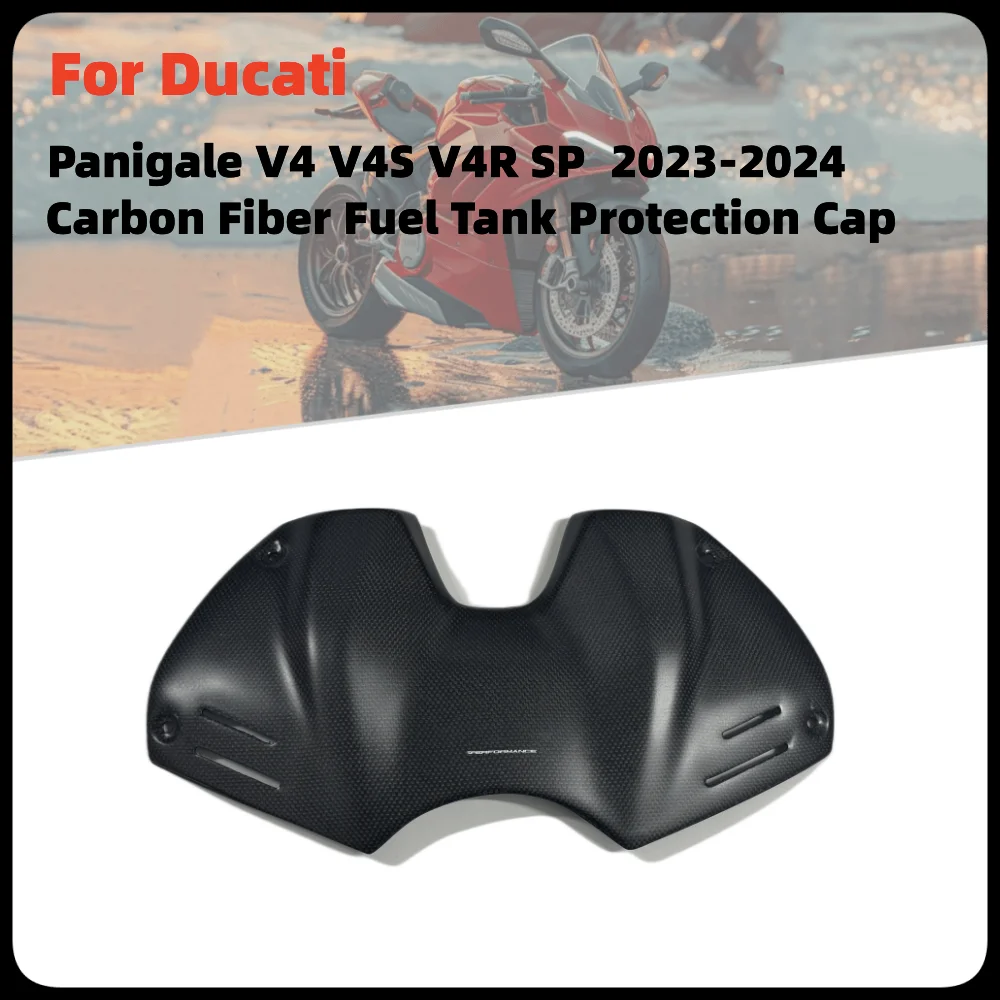 

For Ducati panigale V4 V4S V4R SP 2022-2024 Modification Carbon Fiber Fuel conservation Tank Cover Battery cover