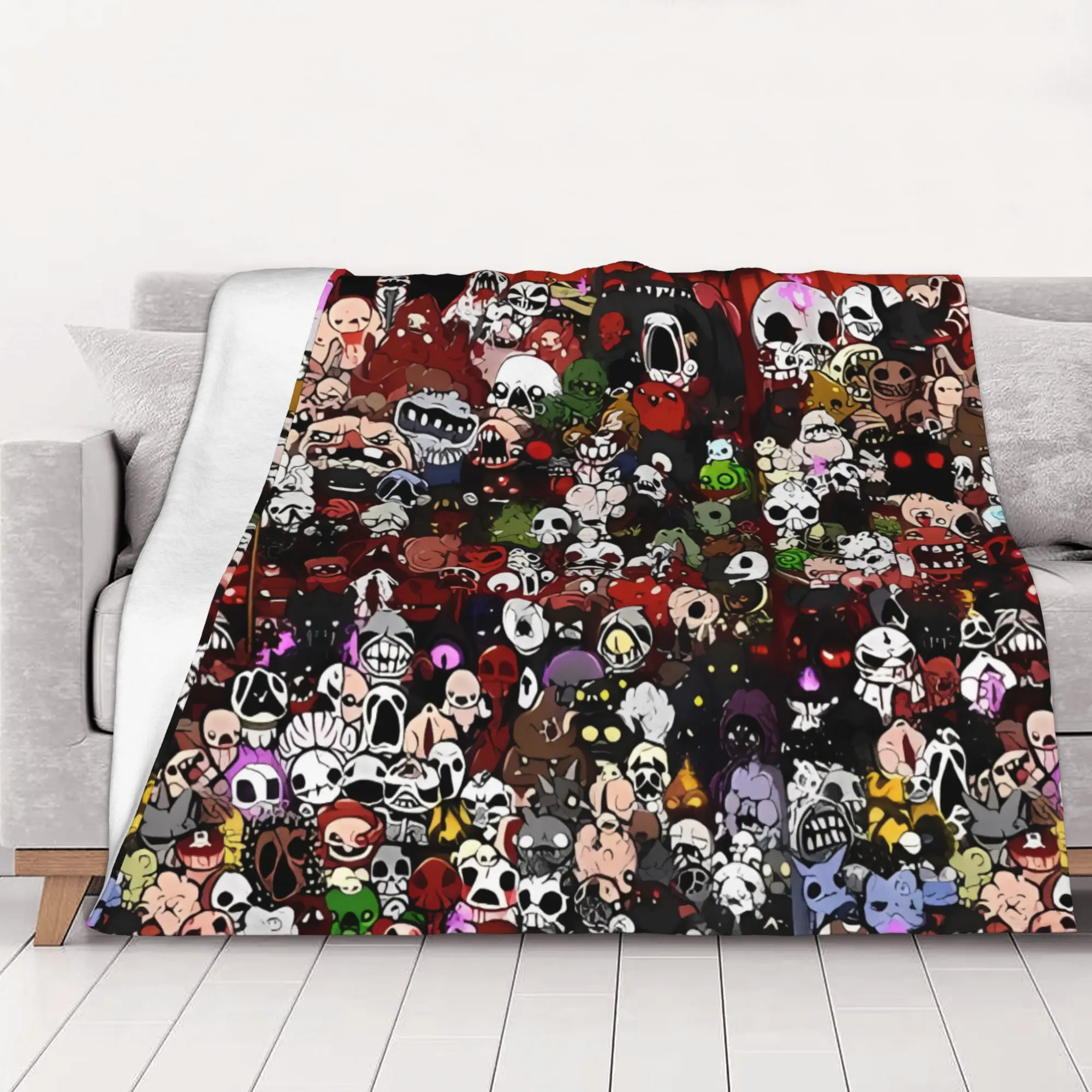 1PC friendly The Binding Of Isaac Rebirth home room decorations Winter Blankets for Adults Bedding Home Interior Sofa Knee