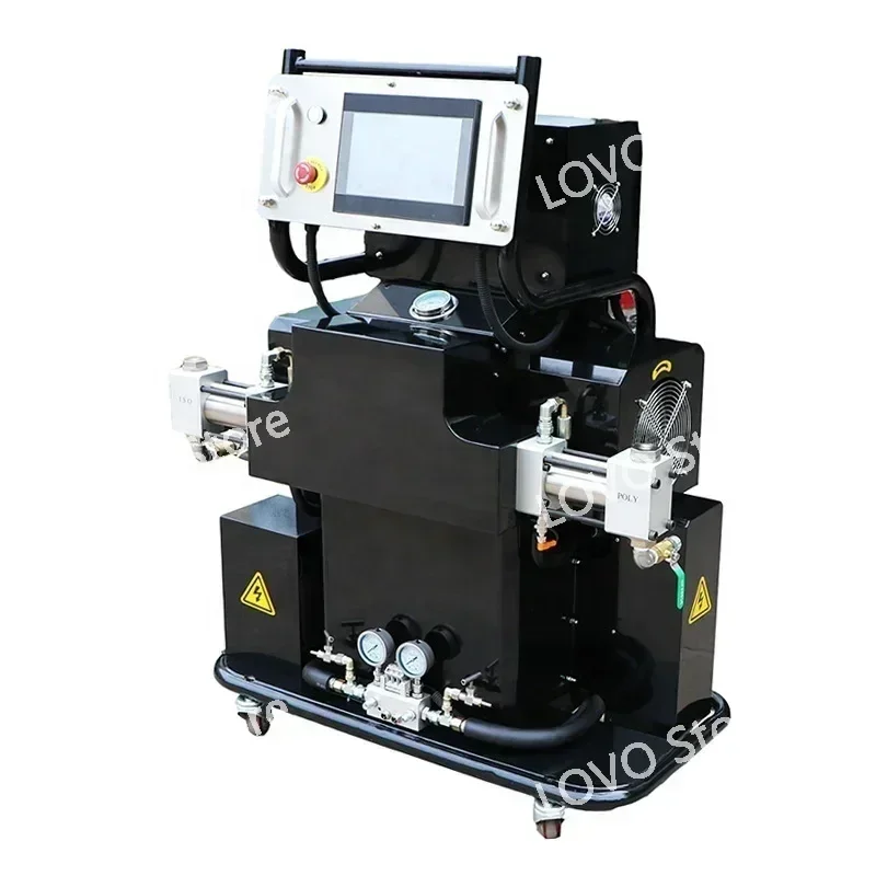 PLC control luxury LCD waterproofing polyurea spray paint coating machine