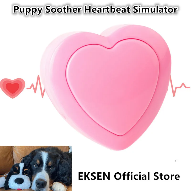 Pet Heartbeat Toy Heartbeat Toy Operated Simulator Pet Cat for Plush Sound Kids Maker Sleeping Dog Animals Pet Accessories