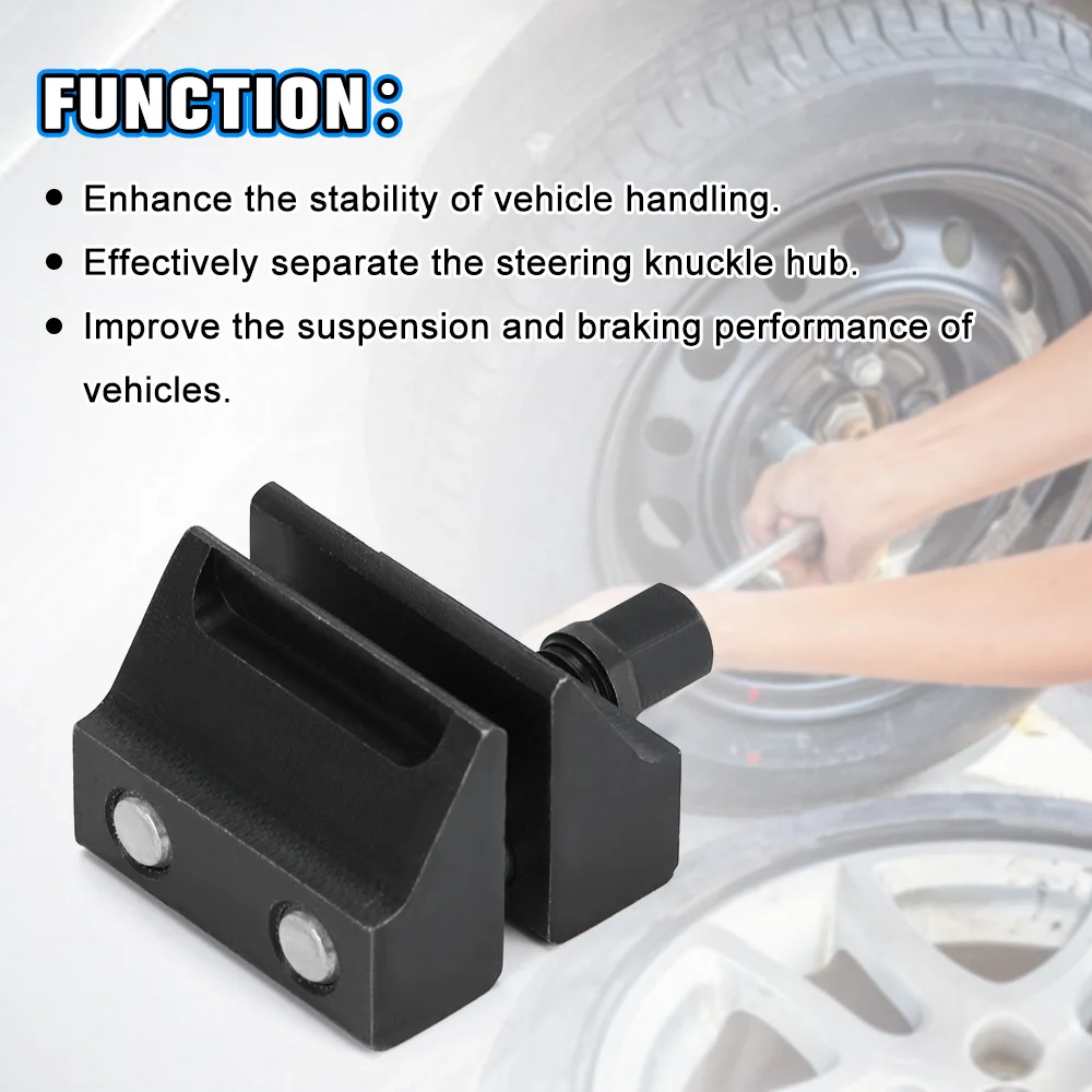 Car Suspension Strut Splitter Double Ended Steel Hub Steering Knuckle Spreader Suspension Strut Spreader Tool