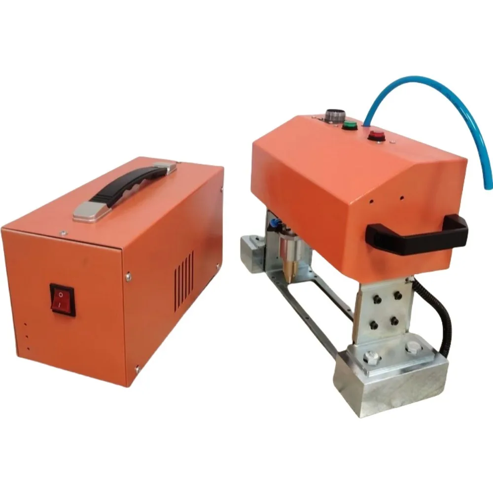 300W Portable Pneumatic Engraver Dot Peen Marking Machine 140X40mm Engraving Area 110-240V