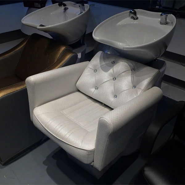 Chaise de Lavage de Shampoing pour Salon de miles, Ensemble de Meubles, Équipement, Unité de Lavage à Contre-Courant, Évier avec Bassin, Vente en Gros