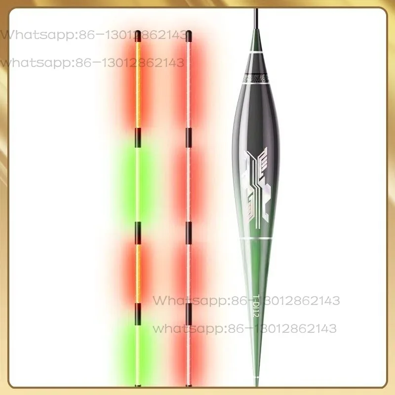 

2026 new integrated luminous bleaching, hook biting, color-changing, high-sensitivity crucian carp, carp electronic floating