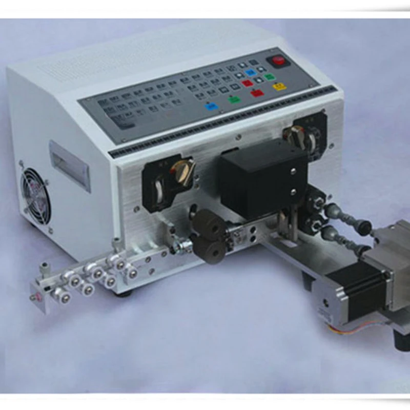 Fully automatic wire stripping, high-speed wire cutting, peeling and twisting machine