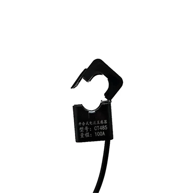 Transformador de corriente del sensor de corriente AC 0.2A-100A de núcleo dividido con interfaz RS485 y protocolo Modbus RTU