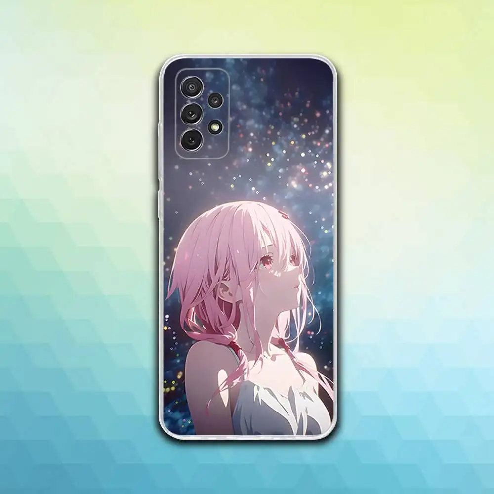 Y-Yuzuriha Anime Inori Phone Case For Samsung S30,23,21,22,20, FE lite,S10,9,8,7 PIus Note20ultra Soft Transparent