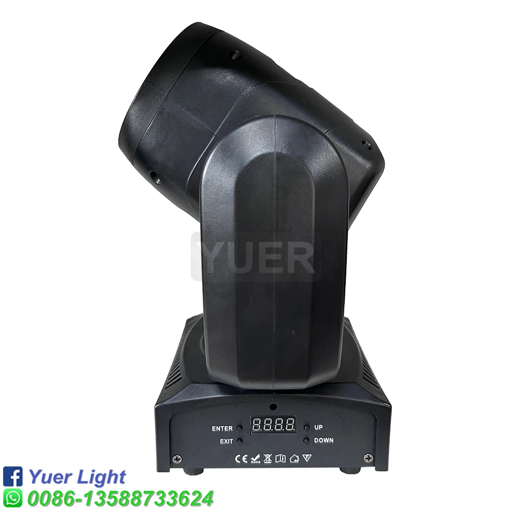 YUER-LED RGB Moving Head Light, Scanning Padrão, Animação Wash, Efeitos para DJ, Bares, Clubes, Casamento, DMX, 3W Laser, 6x4W, Novo