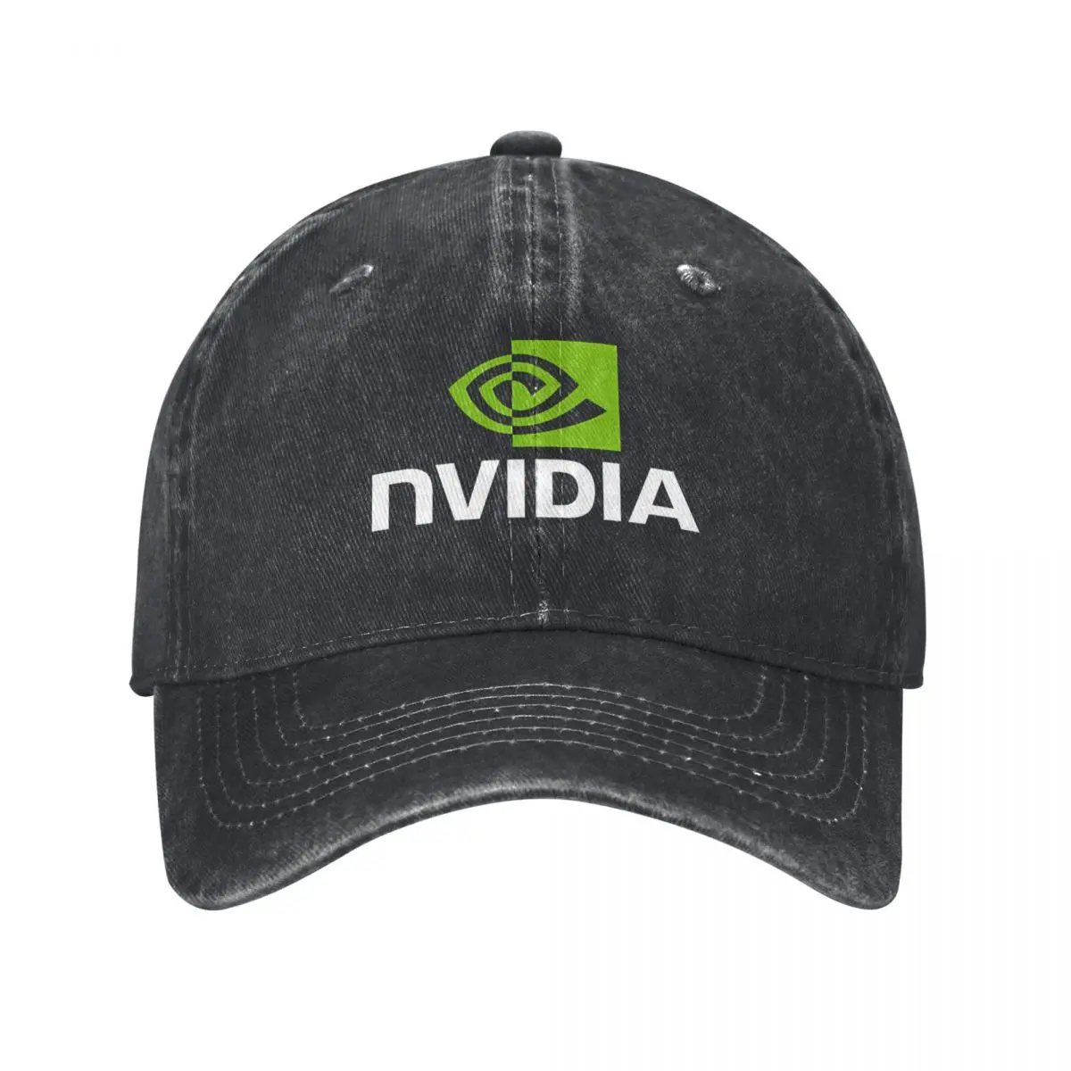 Washed Men's Baseball Cap Amazing Trucker Snapback Caps Dad Hat Nvidia Golf Hats