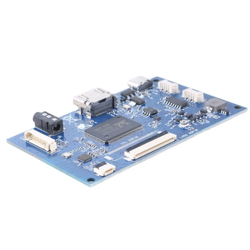 1024x600 40pin LCD TTL Controller Board 1CH LCD Layar Layar Driver Board Konsumen Elektronik