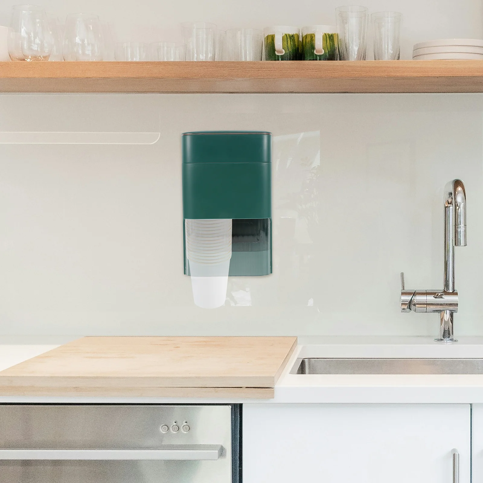 Настенный двойной трубчатый диспенсер