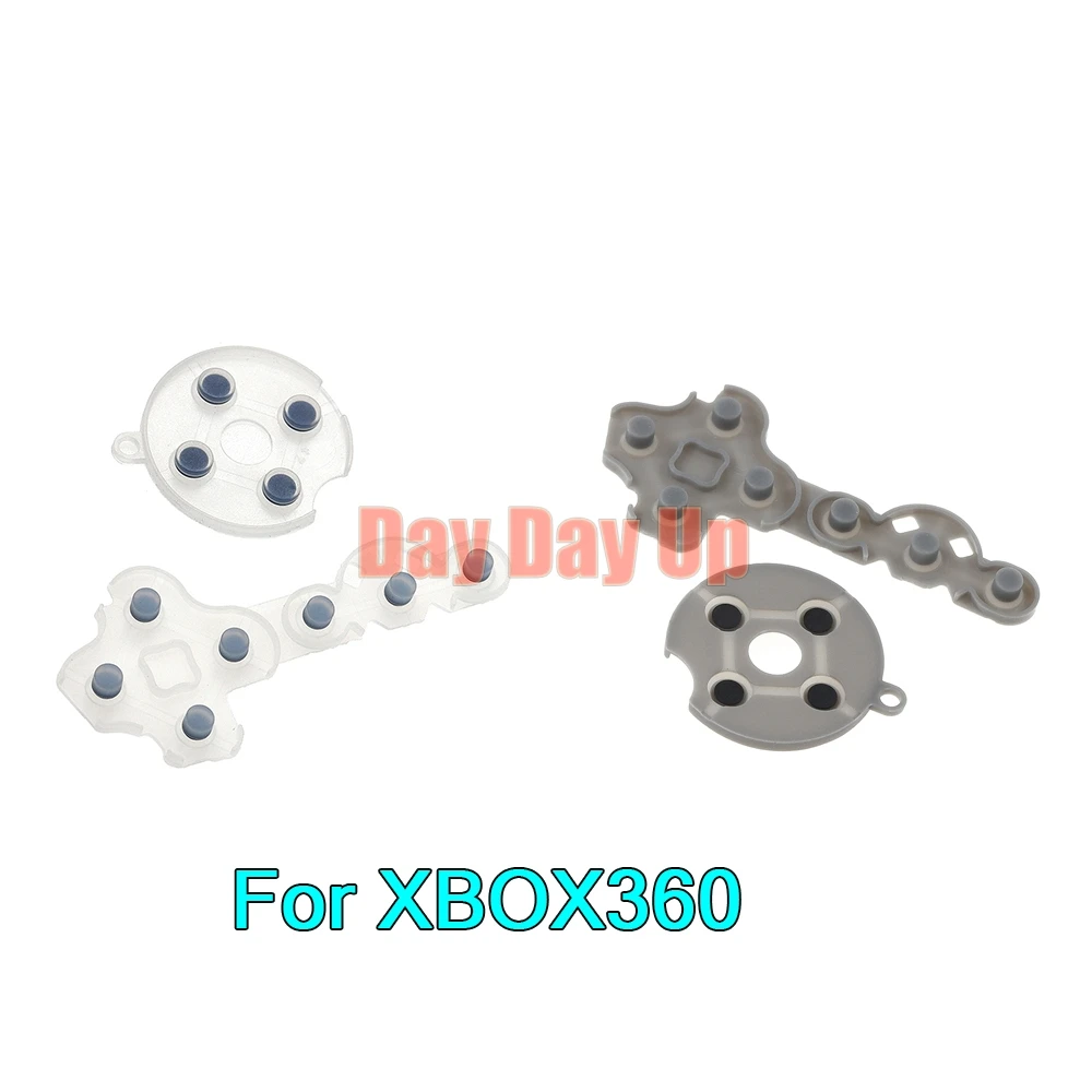 1 set Per XBOX360 Controller Gomma Conduttiva Contatto Pad Pulsante D-Pad per Microsoft Per Xbox 360 Parti del Controller Wireless