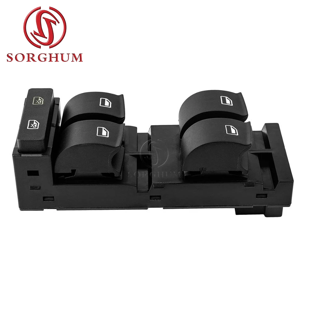 Sorghum New For 1998-2004 Audi A3 A6 C5 RS6 S6 Allroad Master Power Window Switch Panel Button Console 4B0959851B 4B0959851