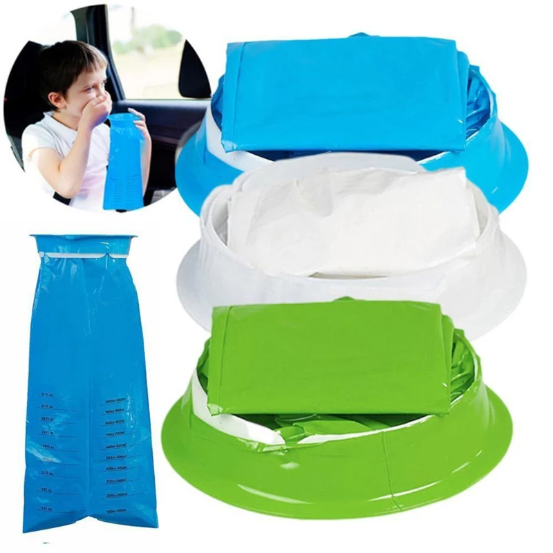 Large Capacity Vomit Bag Cleaning Hygienic  School Hotel Travel Disposable Nausea Sickness Car Airplane Emesis Bag