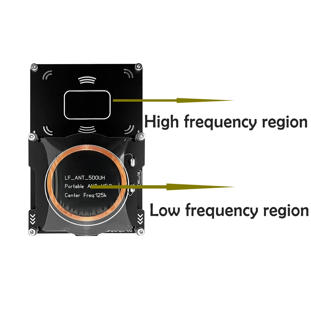 Proxmark3 V5.0 RFID Copier 125 Khz/ 134.2 Khz/ 13.56 Mhz ID/ IC Card Supported NfC RFID Duplicator Reader Changeable Card Copier
