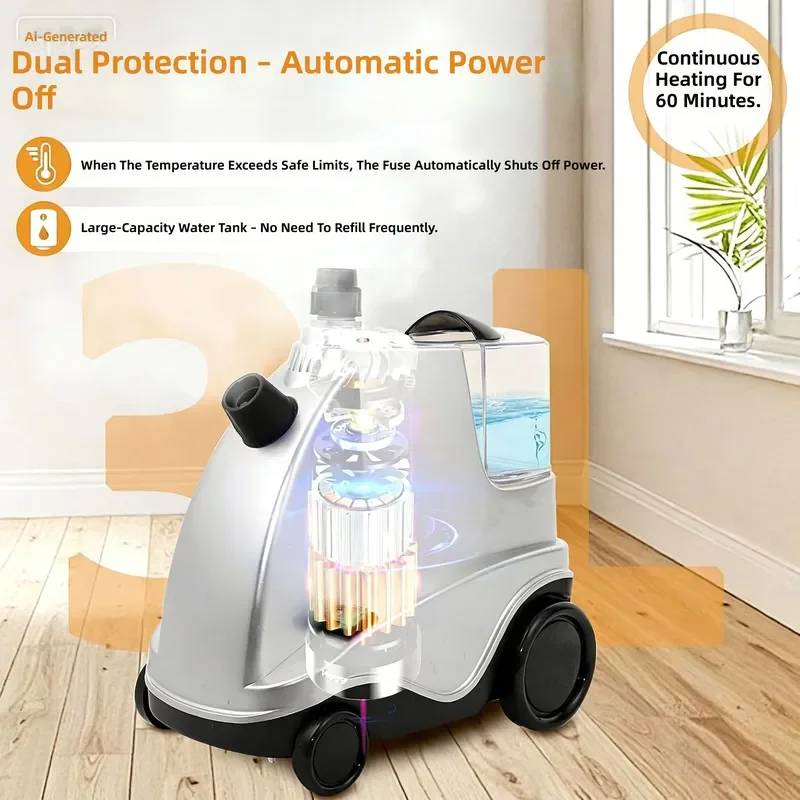for Clothing Store Handheld Hanging Iron 2500W High Power Electric Ironing Machine Household Commercial Garment Steamer