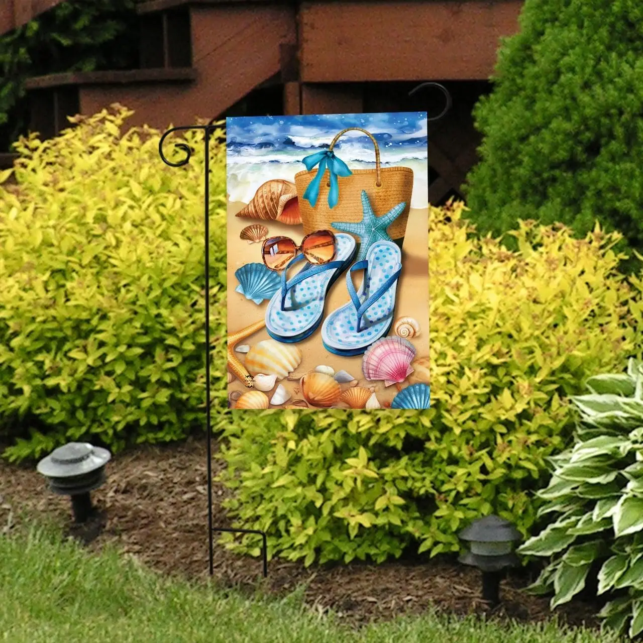 Briarwood Lane Welcome To the Beach Flip Flop Garden Flag XAA UUV EEU SSL