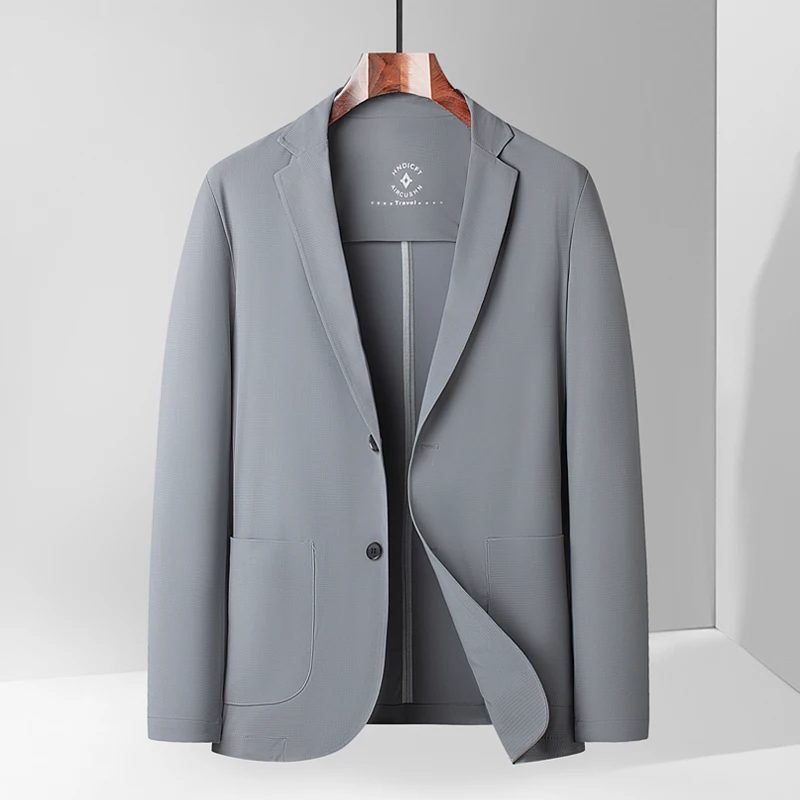 

High-quality sun-resistant suit with seamless rubber coating. Men's fashionable and stylish casual lightweight coat. UV protecti