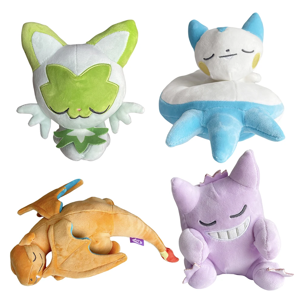 Pokemon Plush Toy Sprigatito Charizard Pachirisu Gengar Peluche SDtuffed  Doll Sleep Series Gifts for Kids