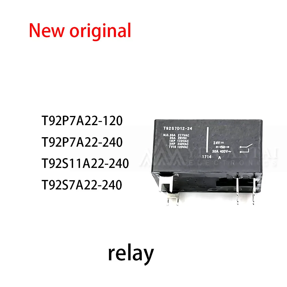 5pcs-100-new-relay-t92p7a22-120-t92p7a22-240-t92s11a22-240-t92s7a22-240