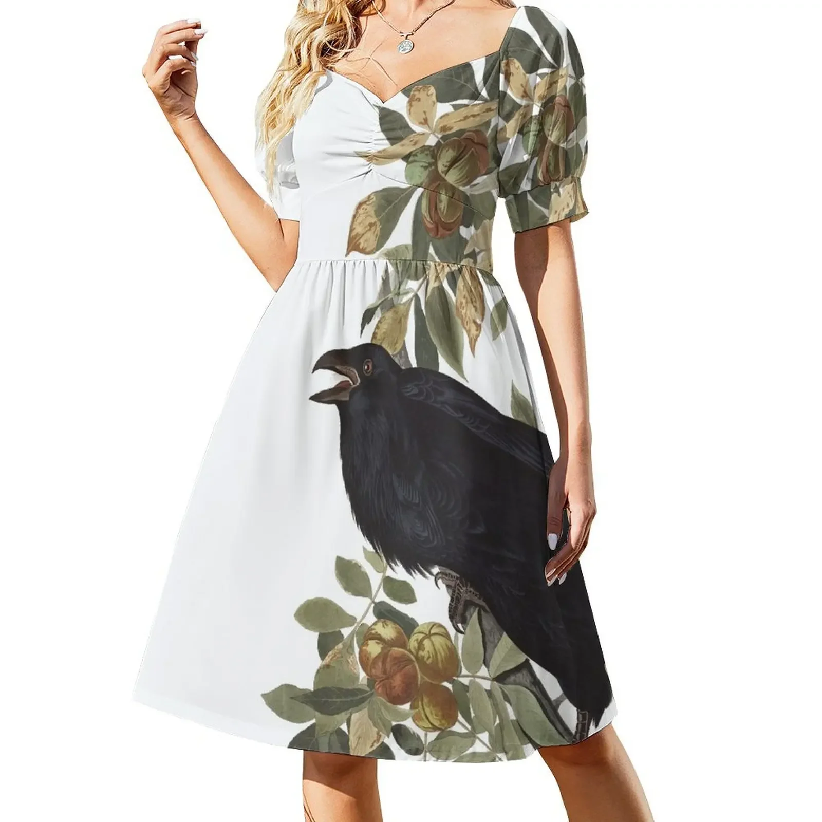 Raven - John James Audubon Sleeveless Dress luxury dresses evening dress ladies sexy short dresses daring