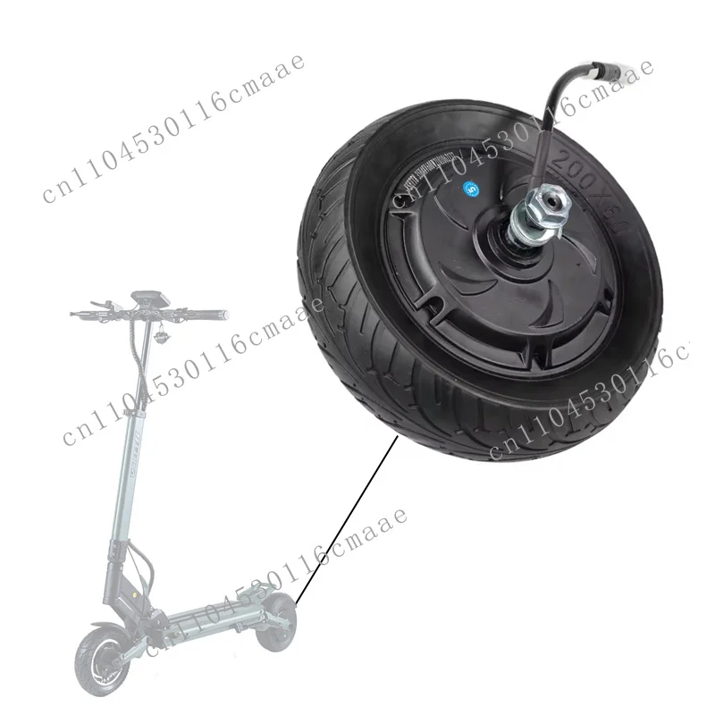 8/8 + motor 8-inch motor with solid tires and drum brakes, only for 8 + electric scooters 48V 600W 200 * 60mm