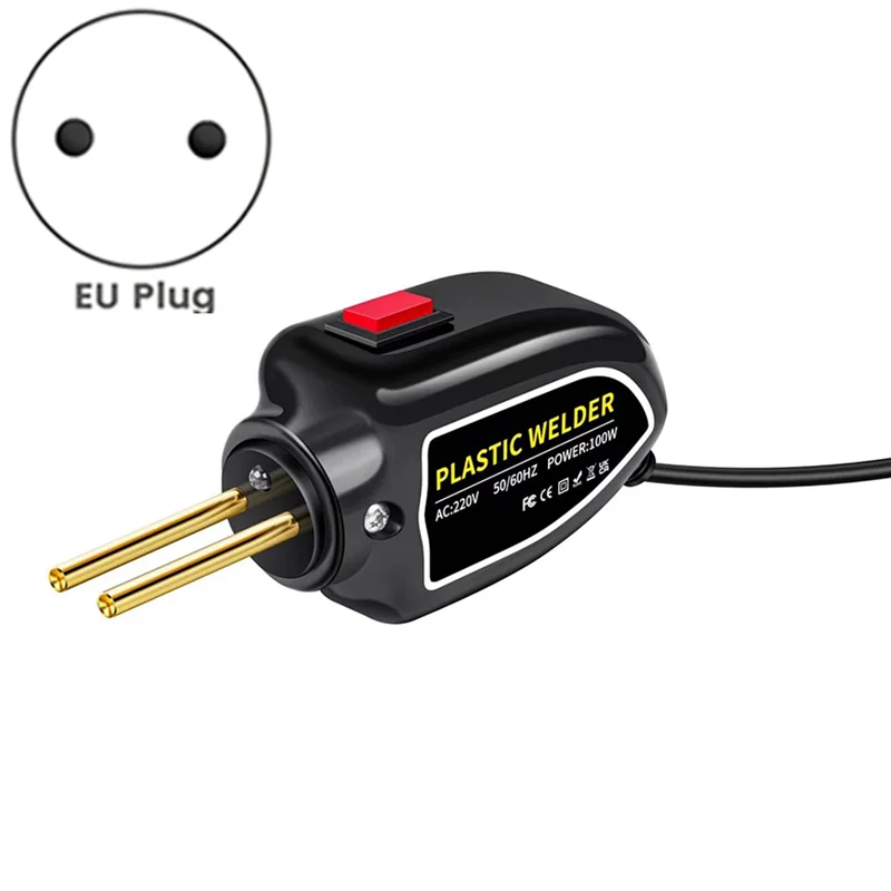 Grampeador De Ar Quente Soldador De Plástico, Ferro De Solda, Reparo Do Amortecedor Do Prego, Ferramenta Do Carro, Plugue Da UE, 220V, Novo