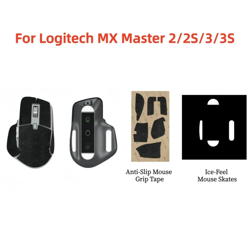 

Premium Mouse Grip Tape & Smooth Ice-Feel Skates Combo, Enhanced Control Accessories For Logitech MX Master Series