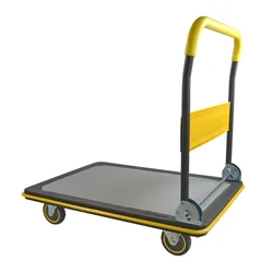 New 300kgs Folding Platform Carts Steel Platform Trolley Large Size Hand Truck 660lbs Weight Capacity TB300P-DX