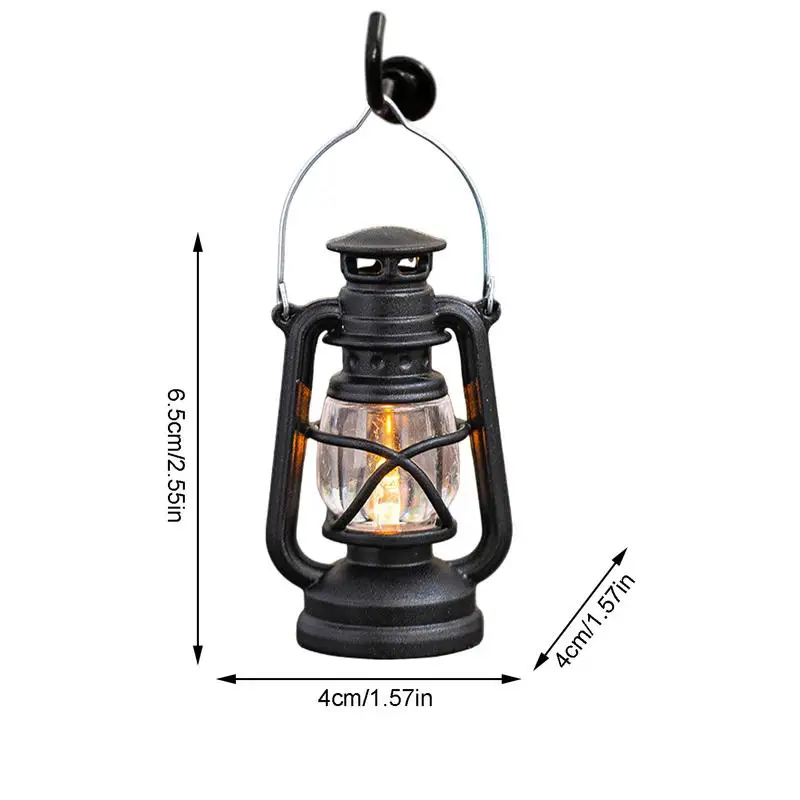 مغناطيس الثلاجة خمر ثلاثية الأبعاد فانوس ملصقات الثلاجة مصغرة المشهد ملصق مزخرفة الحلي للثلاجات ديكور المنزل