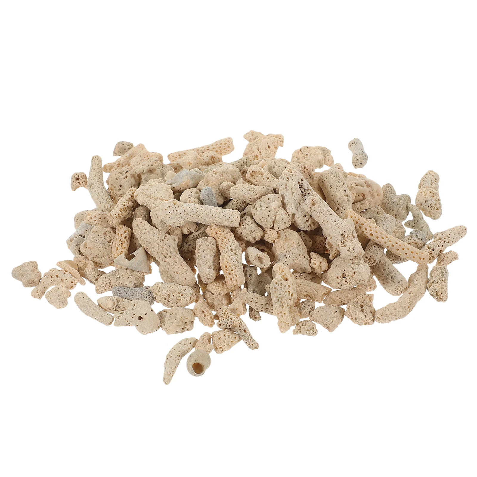 Crushed Coral Material Gravels Filter for Fish Tank Decor Pond Aquarium Decoration Landscaping Stones Filters