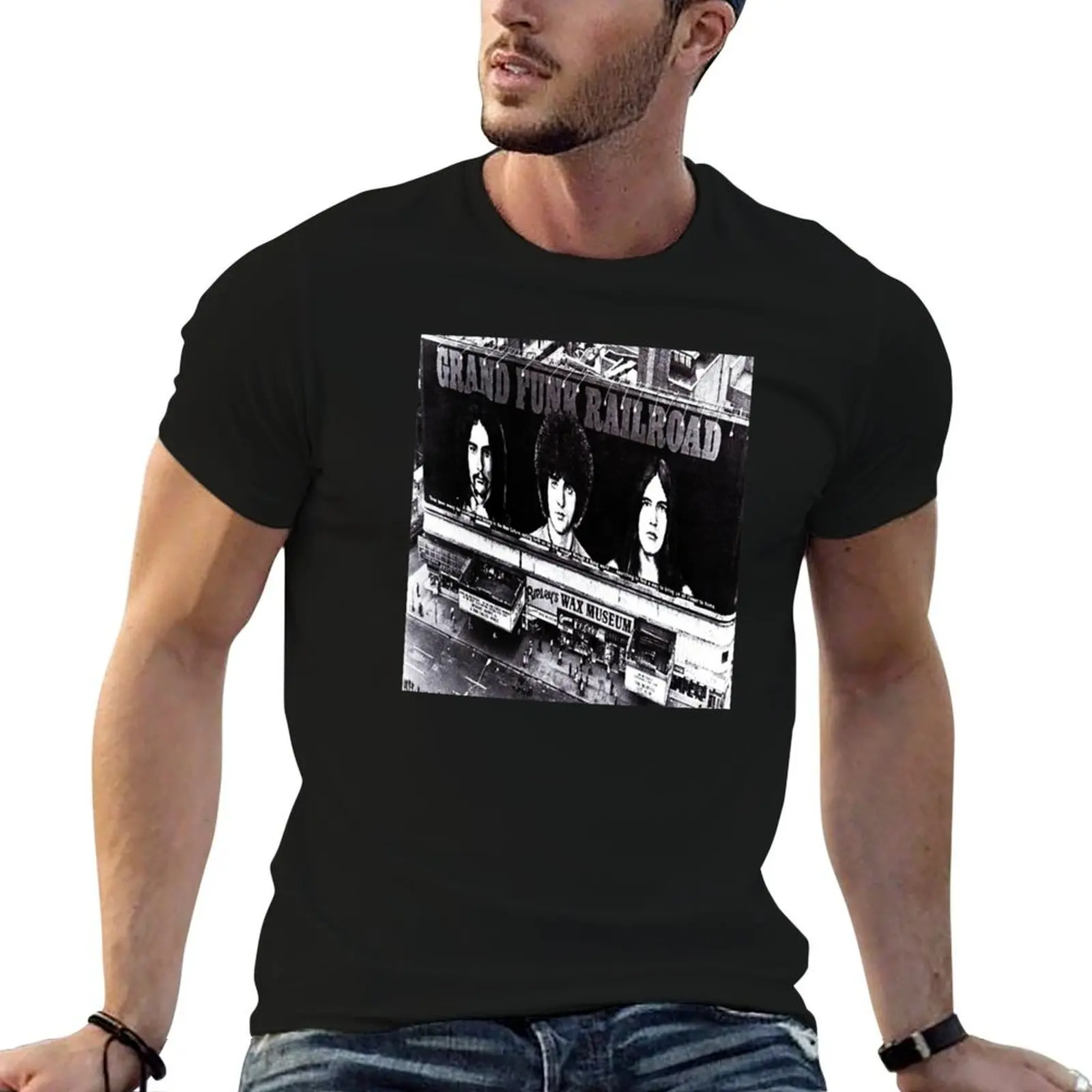 grand-funk-the best T-Shirt man t shirts for men casual t shirt man cotton man t shirt summer T-shirt