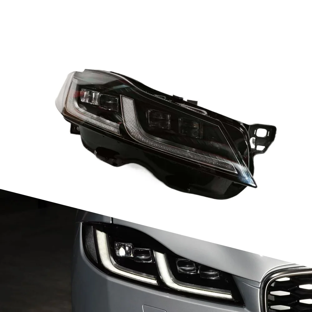 Фара для Jaguar F-PACE 2021-2025, фары для Jaguar XF, фары для Jaguar F-PACE P250 P400, светодиодная фара Pixel LED в сборе
