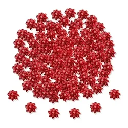 1pc 2.5cm Mini Confetti Gift Wrap Bows Christmas Gift Adhesive Gift Wrap Bows Weddings Gifts Valentine's Bows Laços De Natal