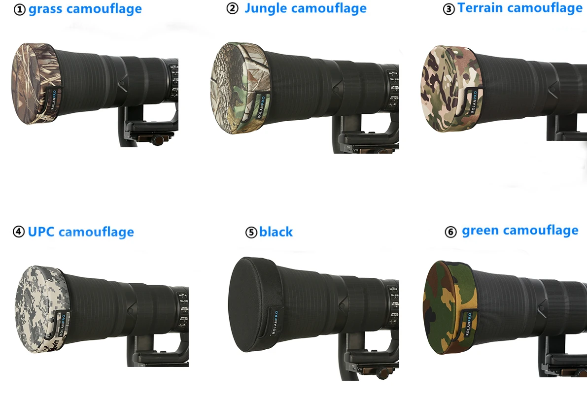 ROLANPRO SLR-Objektivdeckel für Sony 600, 200-600mm, 300mm F2.8, 400-800mm, 100-400mm, 70-200mm Kurze Teleobjektiv-Gegenlichtblende Gairuolan – Detail 2