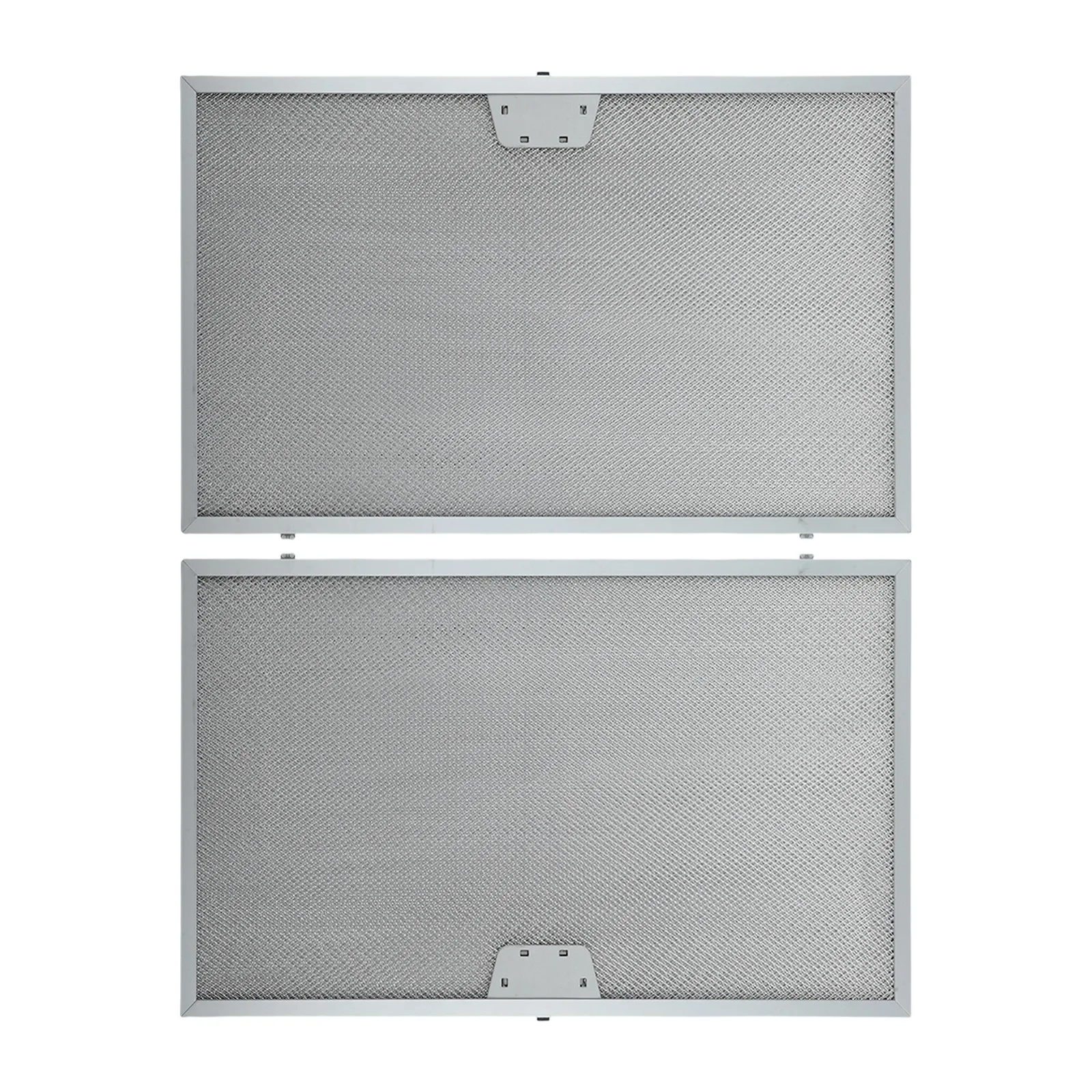 Commercial Kitchen Grease Trap - 2PCS Silver Metal Mesh Extractor Vent