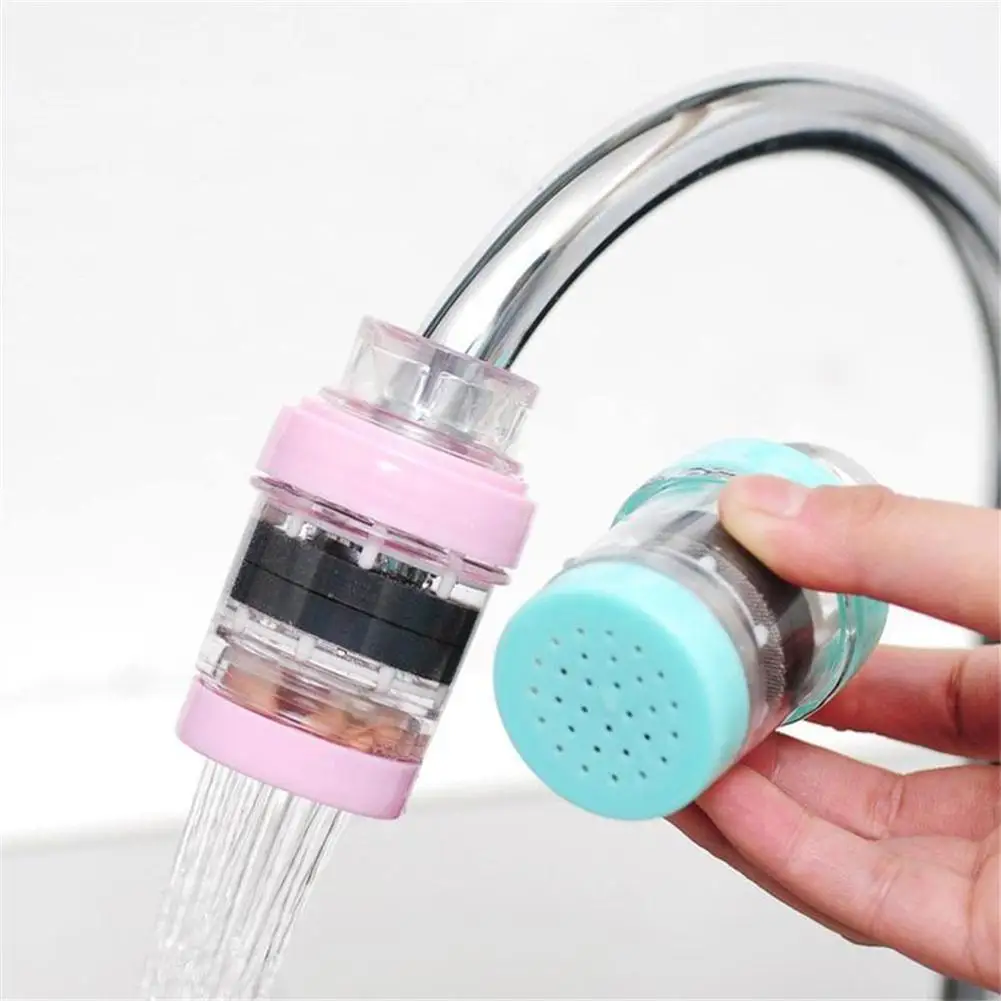 Cucina per uso domestico rubinetto a carbone per la casa Mini teste di rubinetto filtro per depuratore per la pulizia dell'acqua filtro a carbone attivo accessori da cucina