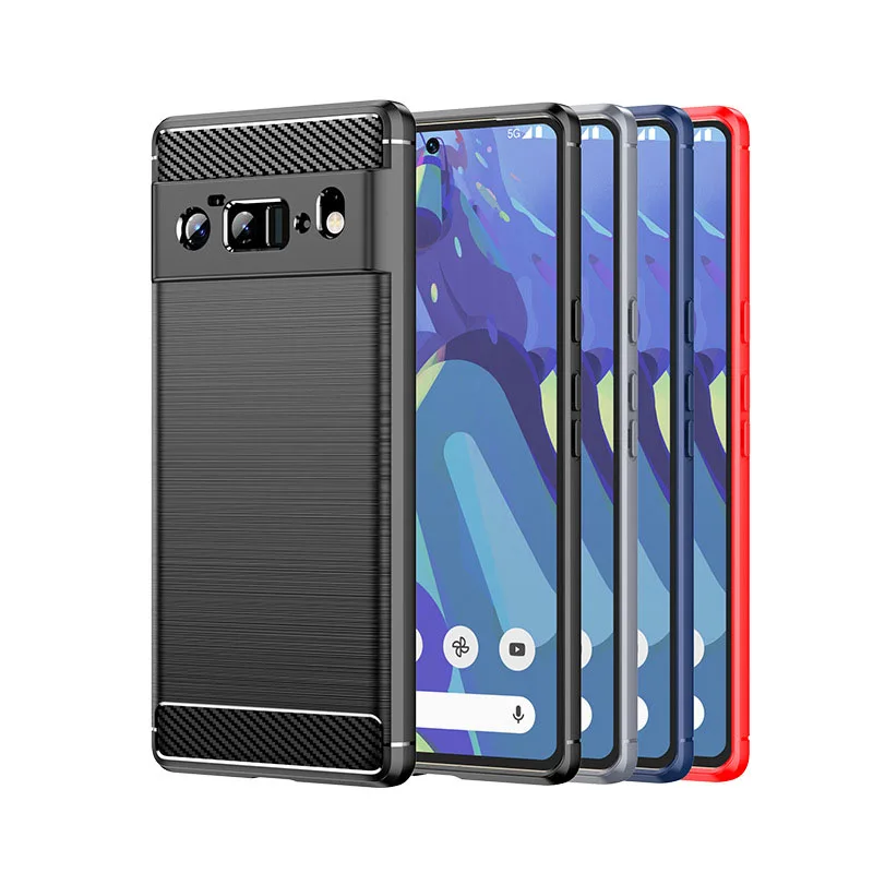 

For Google Pixel6 6A 6pro Case, Phone Cover for Google Pixel3 3A 3XL 3AXL 4 XL 4A 5 5A Pro TPU Brushed Pattern Soft Case