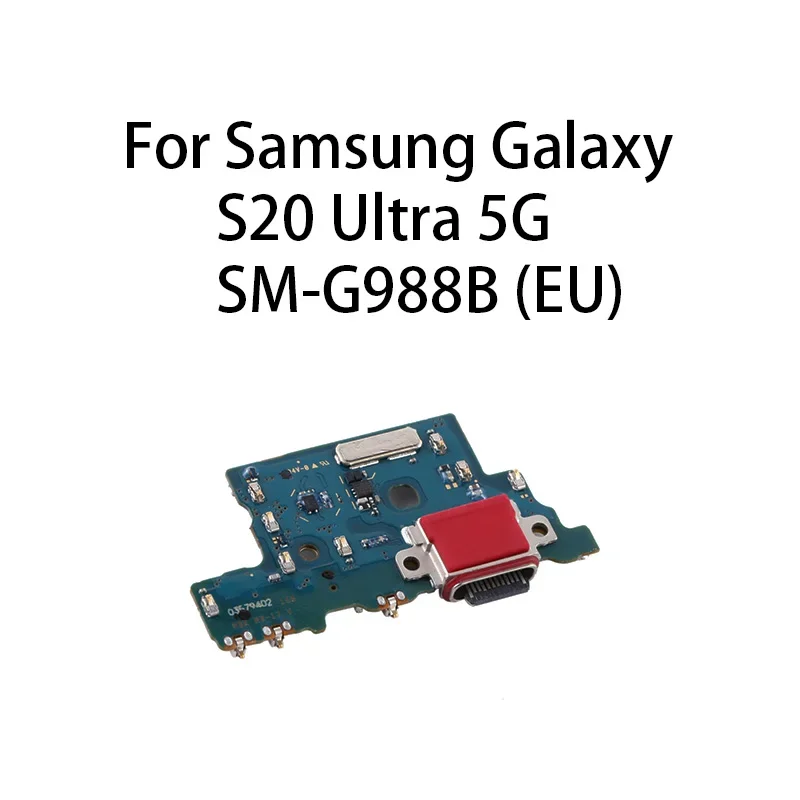 USB Charge Port Jack Dock Connector Charging Board Flex Cable For Samsung Galaxy S20 Ultra 5G / SM-G988B (EU)