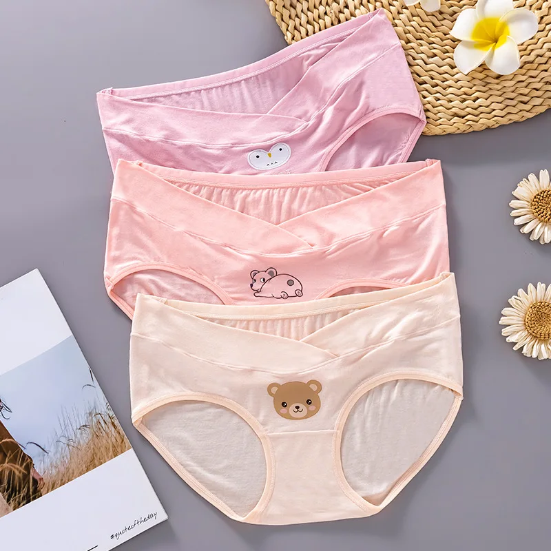 Pregnancy Clothes Low Waist Maternity Panties for Pregnant Clothing Women's Premama Underwear Clothing