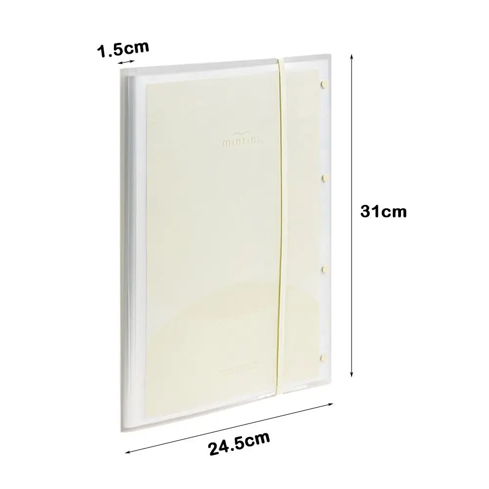 A3 30Pages Painting Storage Book Diamond Painting Clear Pockets Photo Album Folder Stationery Tool Data Organizer