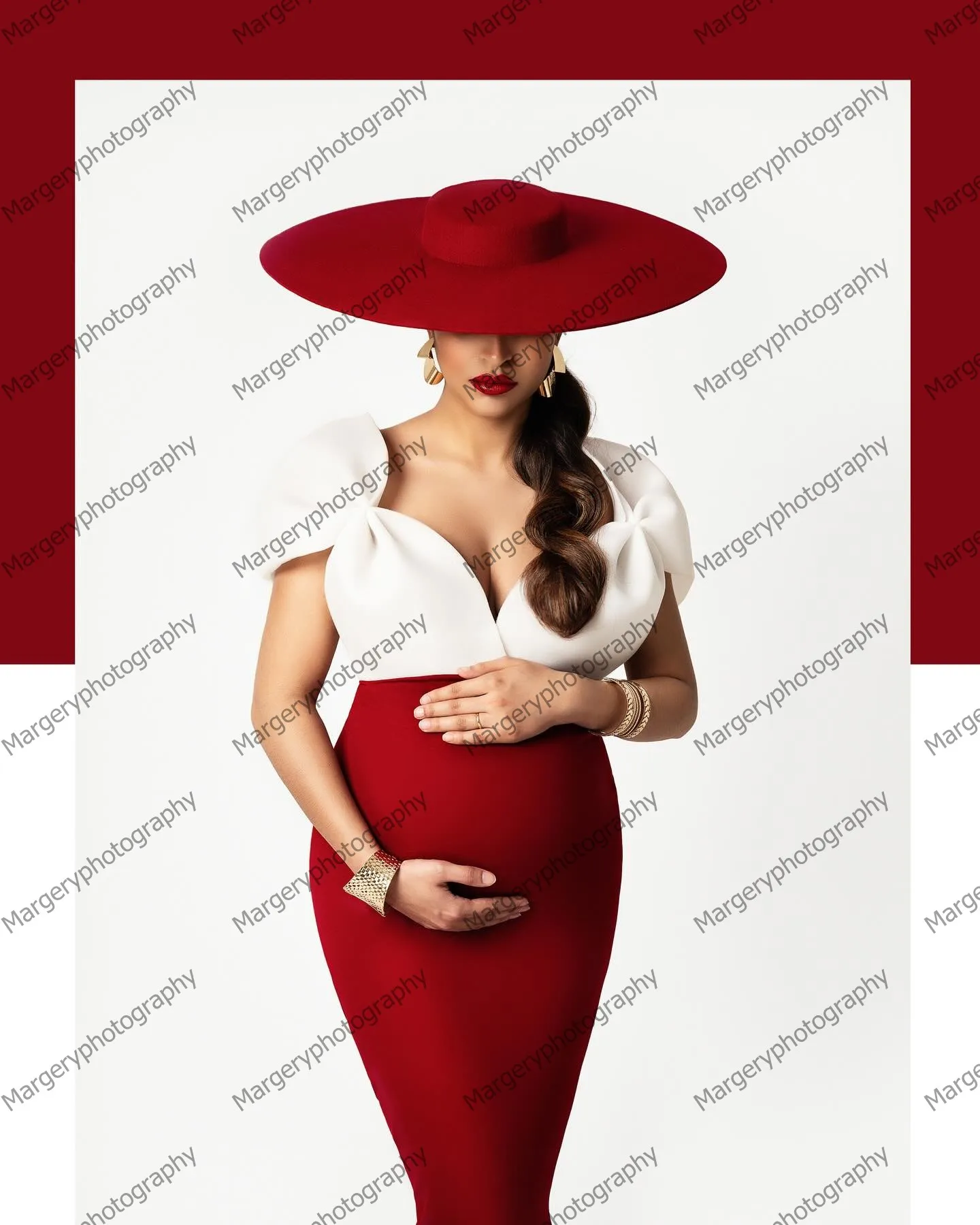 Unique Satin Mermaid Pregnant Women Dress High Elastic Fabric Long Maternity Gowns Bridal Photography Dress Custom Made