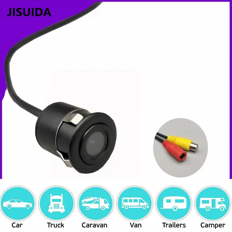 

170° Wide Angle Car Rear View Camera Full HD Night Vision Reversing Auto Parking Monitor CCD Waterproof Backup Camcorder Pro