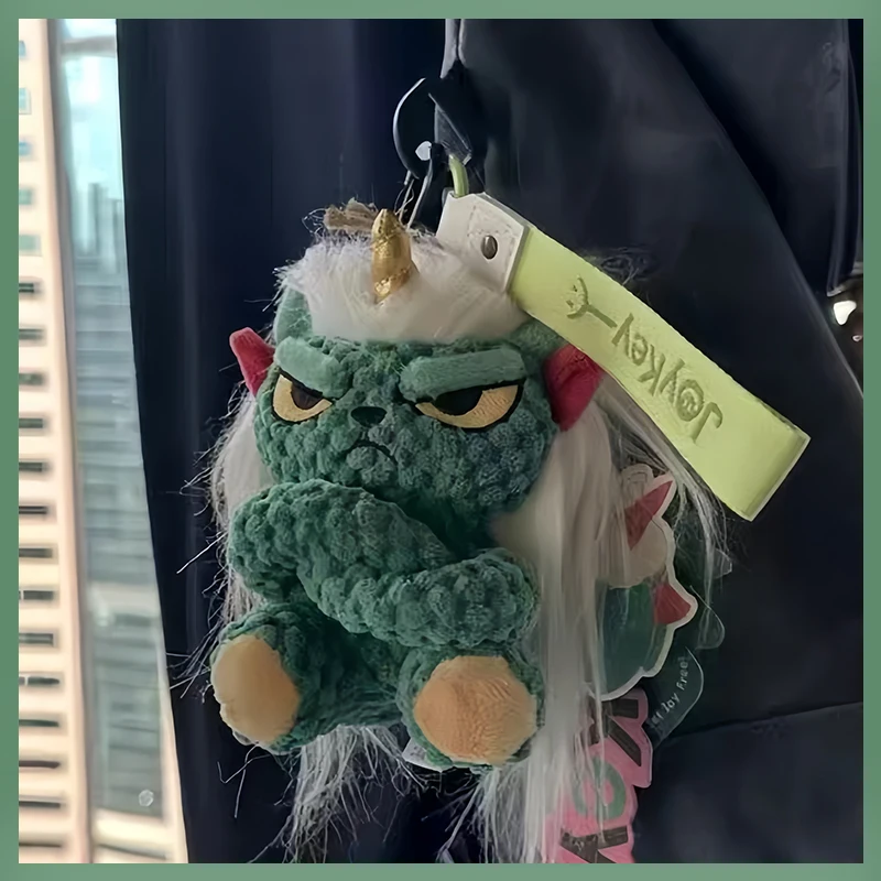 

Подлинная плюшевая рождественская кукла Joykey Angrybaby с единорогом, мультяшная праздничная декоративная кукла, праздничный брелок, рождественские подарки, рождественские игрушки