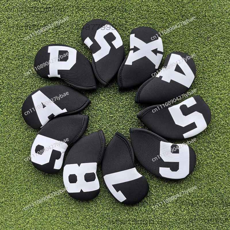 Angle Rod Iron rGolf Club Sand Cutting Rod Dig  Head Protective Cap Cover Waterproof Fabric