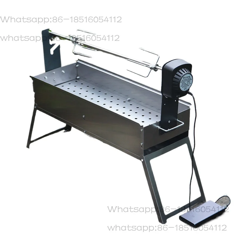 forno-girevole-automatico-a-carbone-per-arrosto-di-agnello-e-pollo-da-esterno