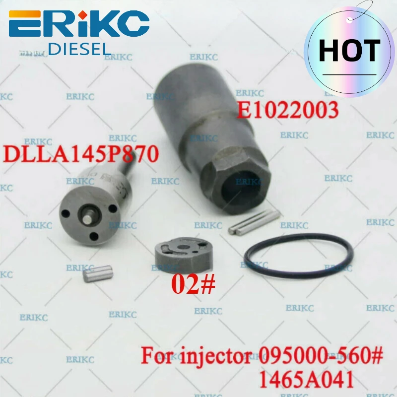 Nozzle DLLA145P870 Valve Plate 19# Nut E1022003 for 1465A041SM295040-6230 SM295040-6220 for 095000-560# 095000-5600